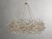 Fiore Crystal Flowers Creative Crown Chandelier 39" 48" 60"