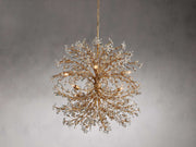 JC Art Design Crystal Florals Chandelier for Living Room/Bedroom/Dining Room/Kitchen island