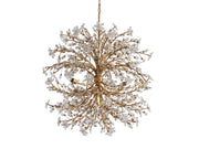 JC Art Design Crystal Florals Chandelier for Living Room/Bedroom/Dining Room/Kitchen island