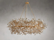 Fiore Crystal Flowers Creative Crown Chandelier 39" 48" 60"