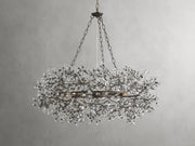 Fiore Crystal Flowers Creative Crown Chandelier 39" 48" 60"