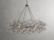 Fiore Crystal Flowers Creative Crown Chandelier 39" 48" 60"