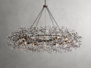 Fiore Crystal Flowers Creative Crown Chandelier 39" 48" 60"