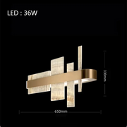 Alabaster Acropolis LED Wall Sconce