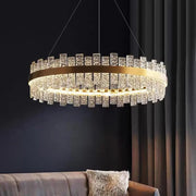 JC Flake Modern style Round crystal chandelier