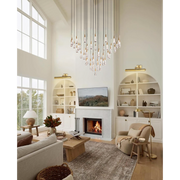 Soltaire Round Chandelier 17'' 24'' 36'' 58''