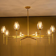 Tulipe Round Chandelier 27"42"54"