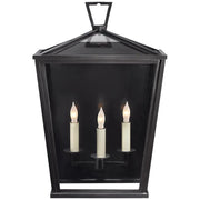 JC Grosvenor 3/4 Lantern Wall Sconce Outdoor