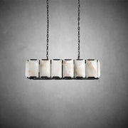 Harlew Calcite Rectangular Chandelier 42"