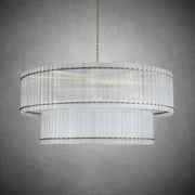 JC Sofil 2-Tier Round Chandelier 60"