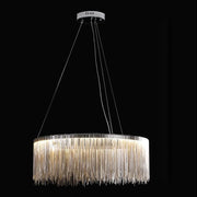 Alisa Luxury Round Chain Tassel Chandelier - jchandelier