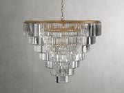 Gideon Crystal Tiered Round Chandelier