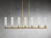 Fiora Modern Glass Linear Chandelier