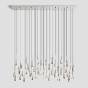 Soltaire Linear Chandelier 37'' 50'' 70''W 87"W 120"W