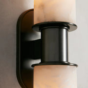 Harlin Alabaster 2-Light Wall Sconce