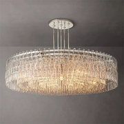 JC Margerie Modern Round Chandelier 60"