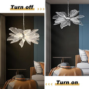 Modern Chandeliers for Dining Room D23'' Leaf Chandelier Light Fixture