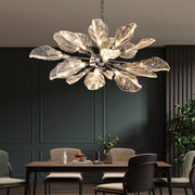 Modern Chandeliers for Dining Room L39'' Leaf Chandelier Light Fixture