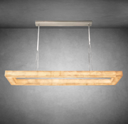 Rivaga Rectangular Calcite Chandelier 54"72"