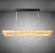 Rivaga Rectangular Calcite Chandelier 54"72"