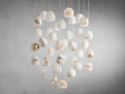 Matida Alabaster Round Chandelier