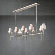 Tulipe Linear Chandelier 52"65"