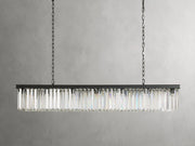 Gideon Crystal Rectangular Chandelier 60", 72"