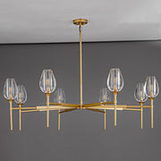 Tulipe Round Chandelier 27"42"54"