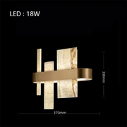 Alabaster Acropolis LED Wall Sconce