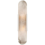 Rowan Modern Alabaster Wall Sconce 20"H, 28"H