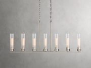 Fiora Modern Glass Linear Chandelier