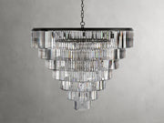 Gideon Crystal Tiered Round Chandelier