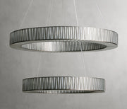 Jared Modern Round Two-Tier Chandelier 47", 60"