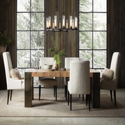 Celestia Modern Glass Round Chandelier