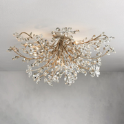 Eamon Crystal Flowers Creative Flushmount