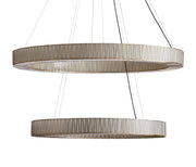 Jared Modern Round Two-Tier Chandelier 47", 60"