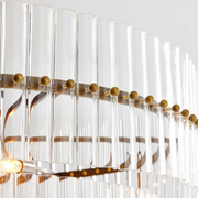 Milo Modern Glass Round Chandelier