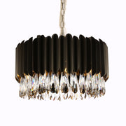 JC Alicante Tiered Round Crystal Chandelier