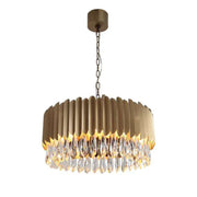 JC Alicante Tiered Round Crystal Chandelier