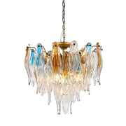 JC Lunette Murano Glass Chandelier