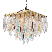 JC Lunette Murano Glass Chandelier