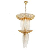 JC Natalie Branching Murano Glass Chandelier