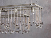 Crystal Ball Amara Rectangular Chandelier 47'' 60''