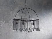 Crystal Ball Amara Round Chandelier 5 Light / 8 Light