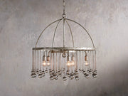 Crystal Ball Amara Round Chandelier 5 Light / 8 Light