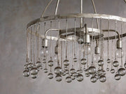 Crystal Ball Amara Round Chandelier 5 Light / 8 Light