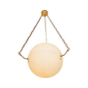 JC Alabaster Aaron  Sphere Pendant Lamp