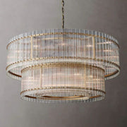 JC Sofil 2-Tier Round Chandelier 60"