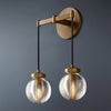 JC Aileen Pearl Ball Double-Head Wall Sconce