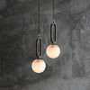 Theseus Alabaster Modern Pendant Light 6''D